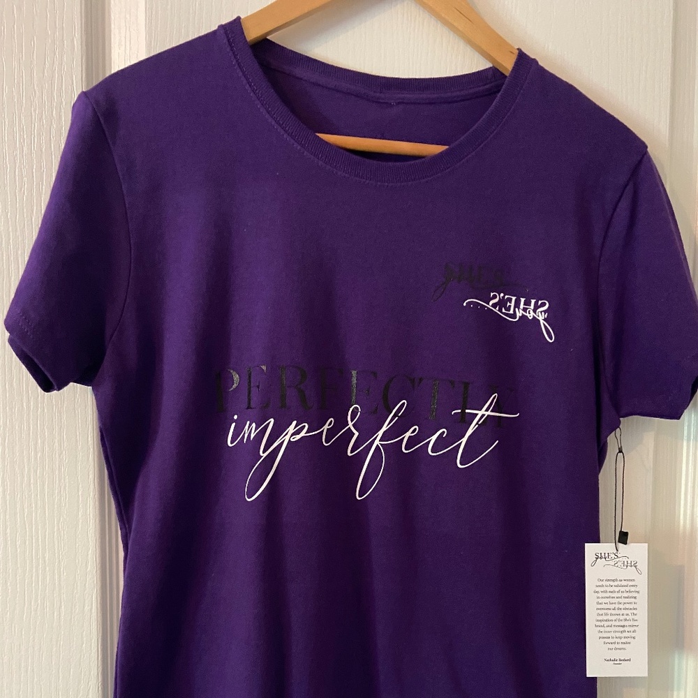 She's You T-shirt   Perfectly Imperfect - Mirror Image